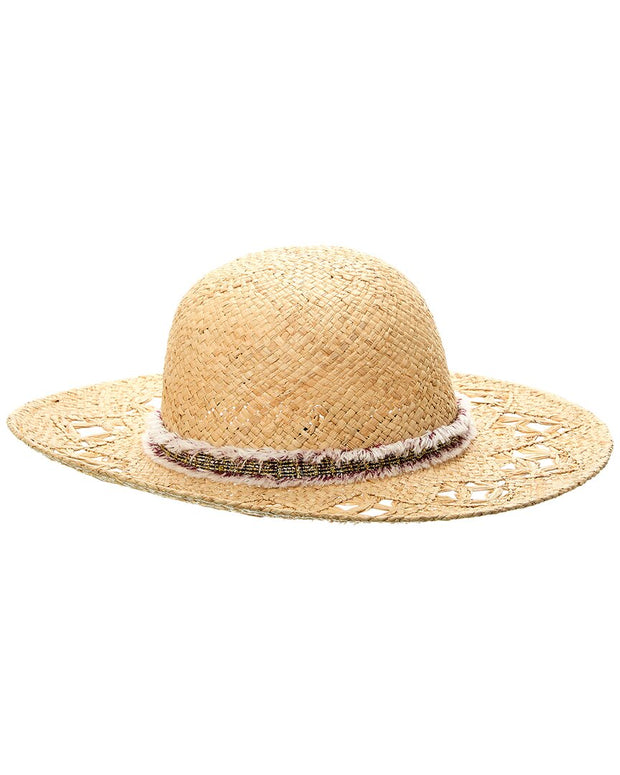 Surell Accessories Raffia Sun Hat