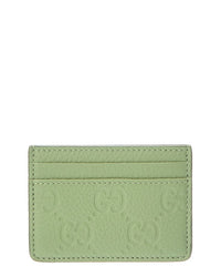 Gucci Gucci Gg Emblem Leather Card Case