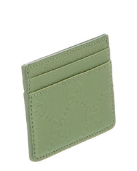Gucci Gucci Gg Emblem Leather Card Case