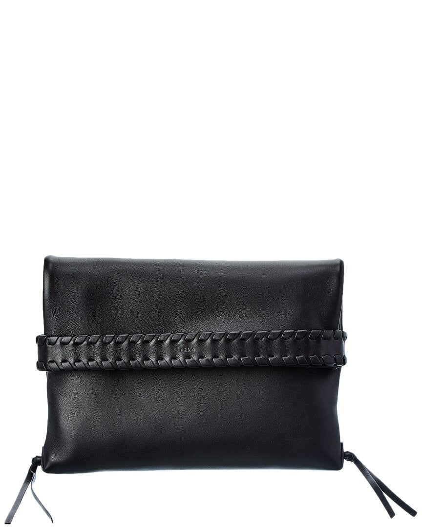 Chloé Mony Leather Clutch