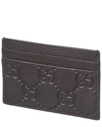 Gucci Gucci Imprint Leather Card Case