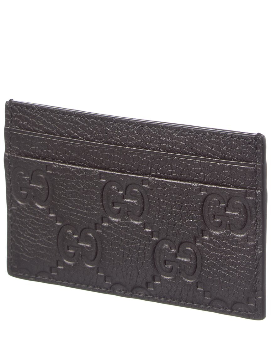 Gucci Gucci Imprint Leather Card Case