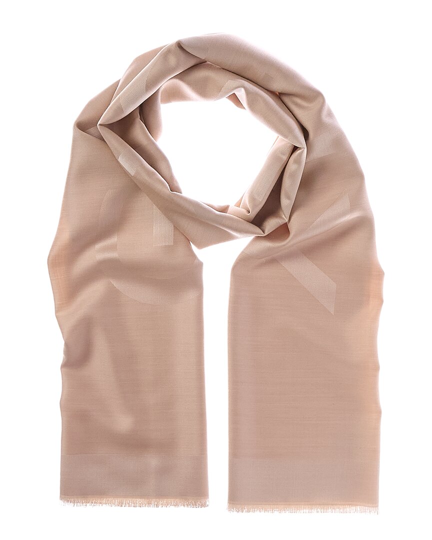 Givenchy Oblong 4G Wool & Silk-Blend Scarf