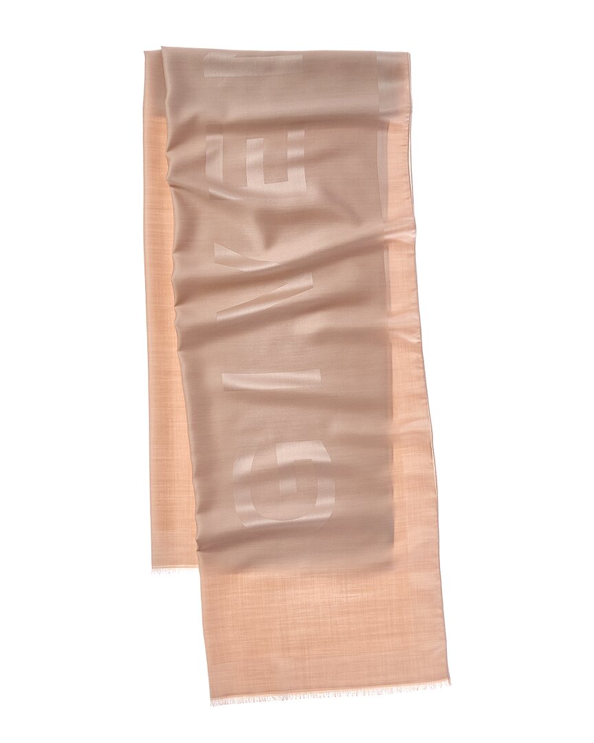 Givenchy Oblong 4G Wool & Silk-Blend Scarf