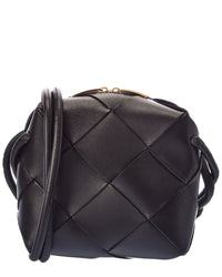Bottega Veneta Bottega Veneta Cassette Mini Intrecciato Leather Camera Bag