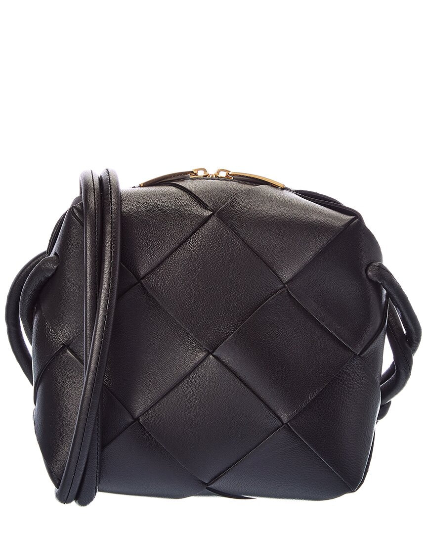 Bottega Veneta Bottega Veneta Cassette Mini Intrecciato Leather Camera Bag
