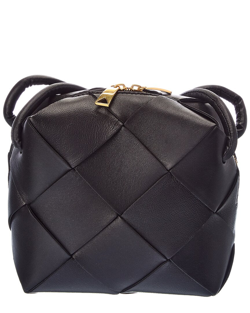 Bottega Veneta Bottega Veneta Cassette Mini Intrecciato Leather Camera Bag