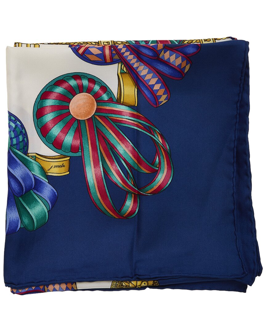 Hermès Hermès Les Rubans Du Cheval Joachim Metz Silk Scarf (Authentic Pre-Loved)