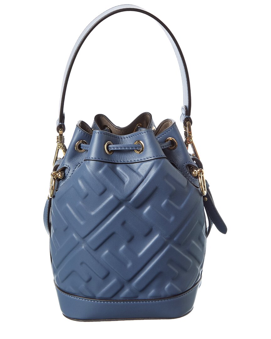 FENDI Fendi Mon Tresor Mini Leather Bucket Bag