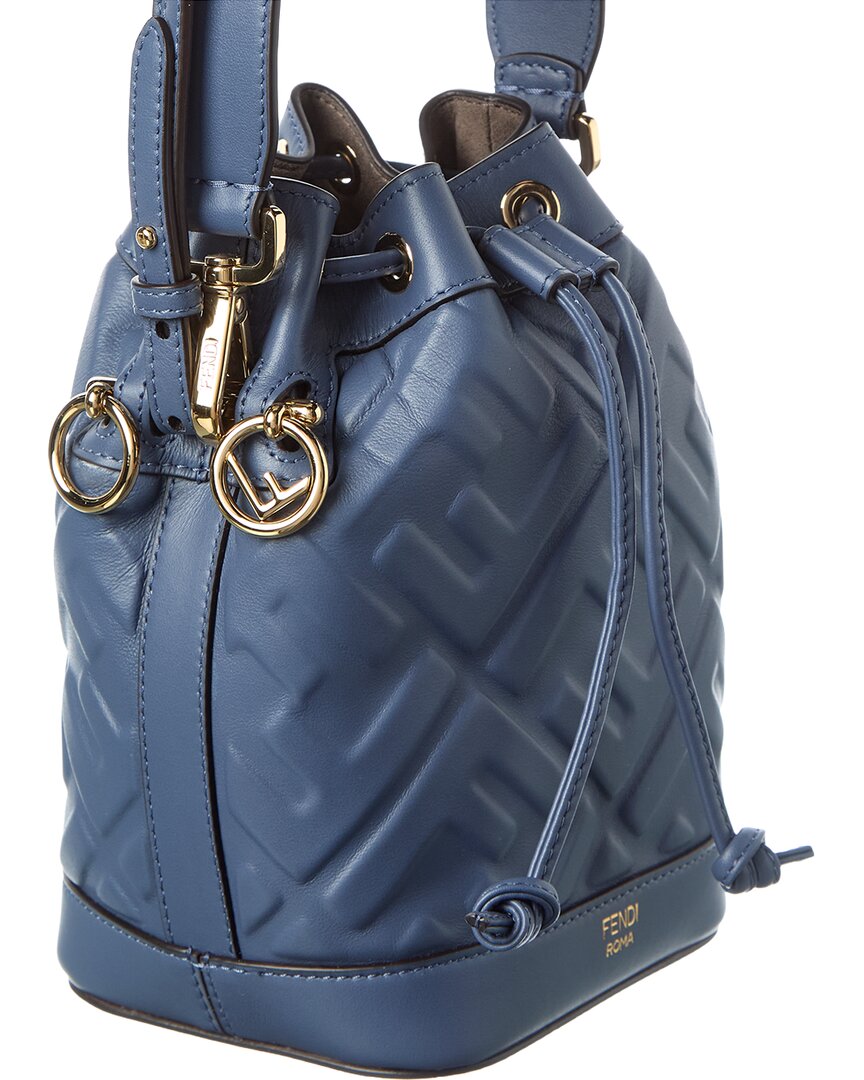 FENDI Fendi Mon Tresor Mini Leather Bucket Bag
