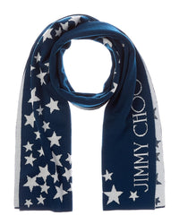 Jimmy Choo Jimmy Choo Wool-Blend Scarf