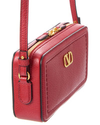 Valentino Vlogo Alltime Mini Leather Camera Bag