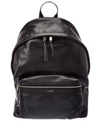 Saint Laurent Saint Laurent City Matte Leather Backpack