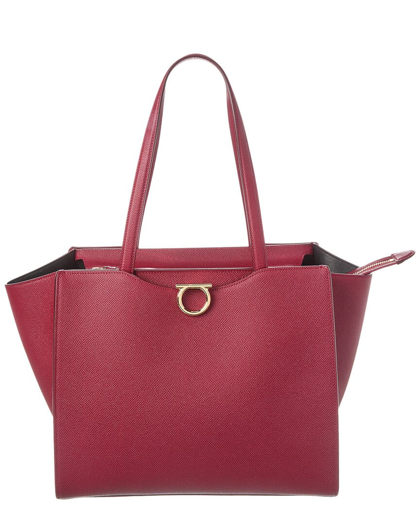 Ferragamo Ferragamo Gemini Leather Satchel