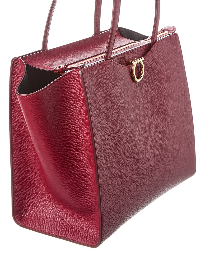 Ferragamo Ferragamo Gemini Leather Satchel