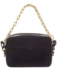 Off-White™ Logo Medium Leather Crossbody