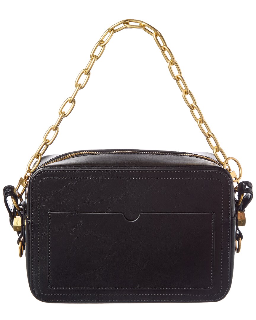 Off-White™ Logo Medium Leather Crossbody