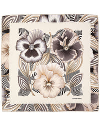 Ferragamo Brezza Print Silk Scarf