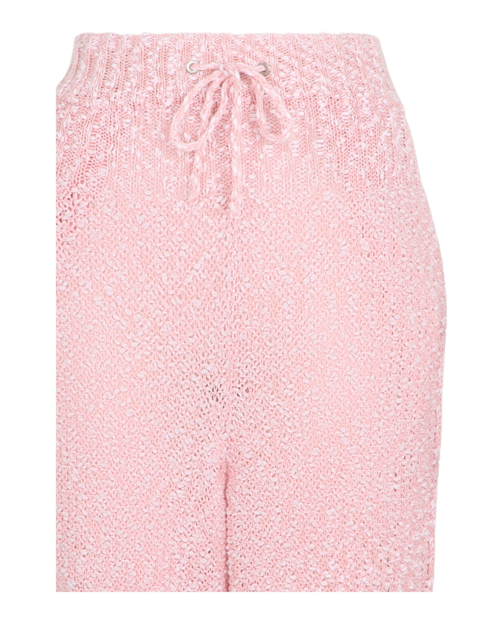 Ferragamo Womens Cotton Bouclé Knitted Pants