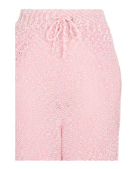 Ferragamo Womens Cotton Bouclé Knitted Pants