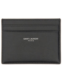 Saint Laurent Men Portacarte In Pelle