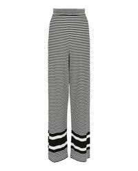 Ferragamo Womens Striped Knit Pants