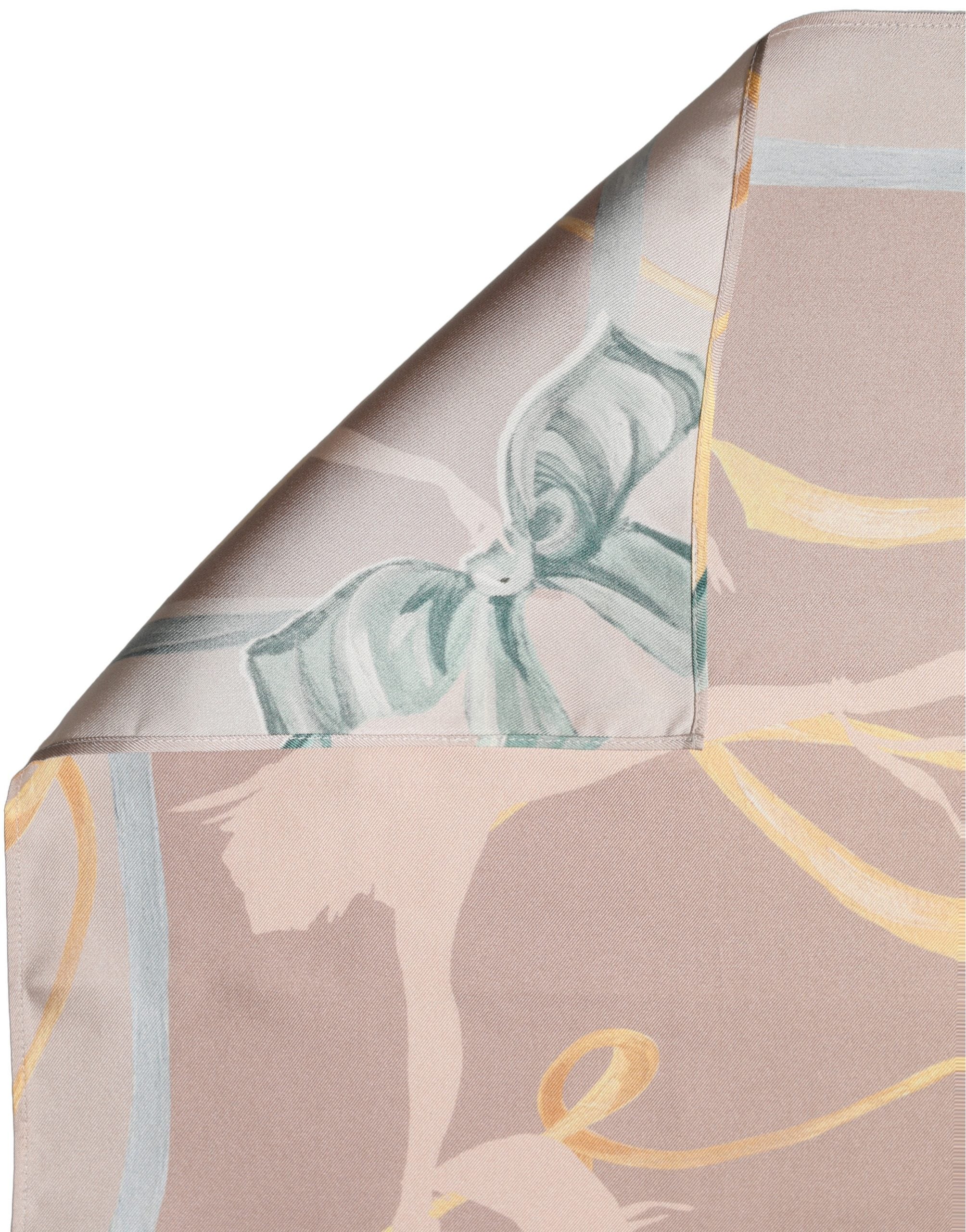 Dolce & Gabbana Dolce & Gabbana Men Multicolor Ballerina Floral Foulard Men's Scarf
