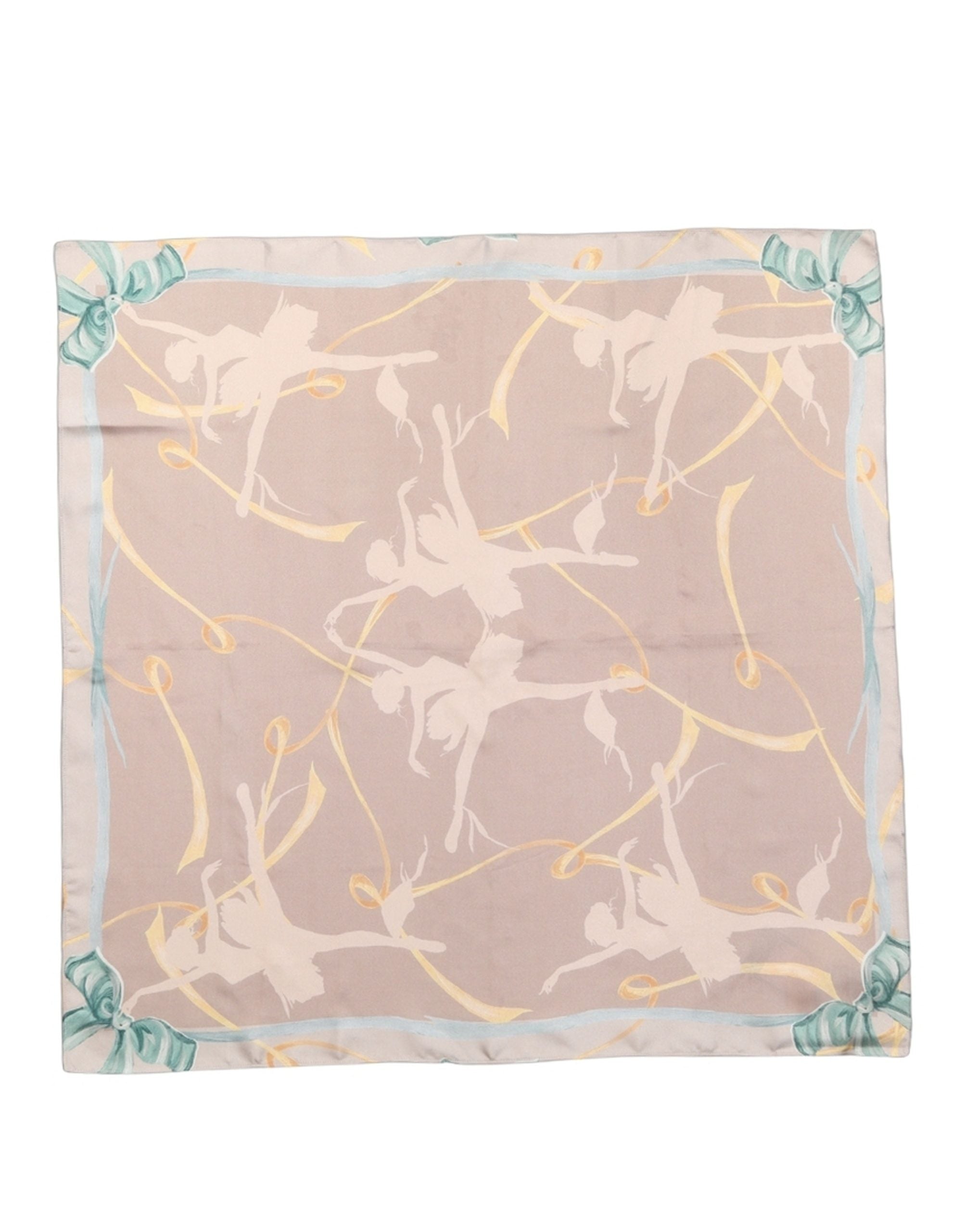Dolce & Gabbana Dolce & Gabbana Men Multicolor Ballerina Floral Foulard Men's Scarf