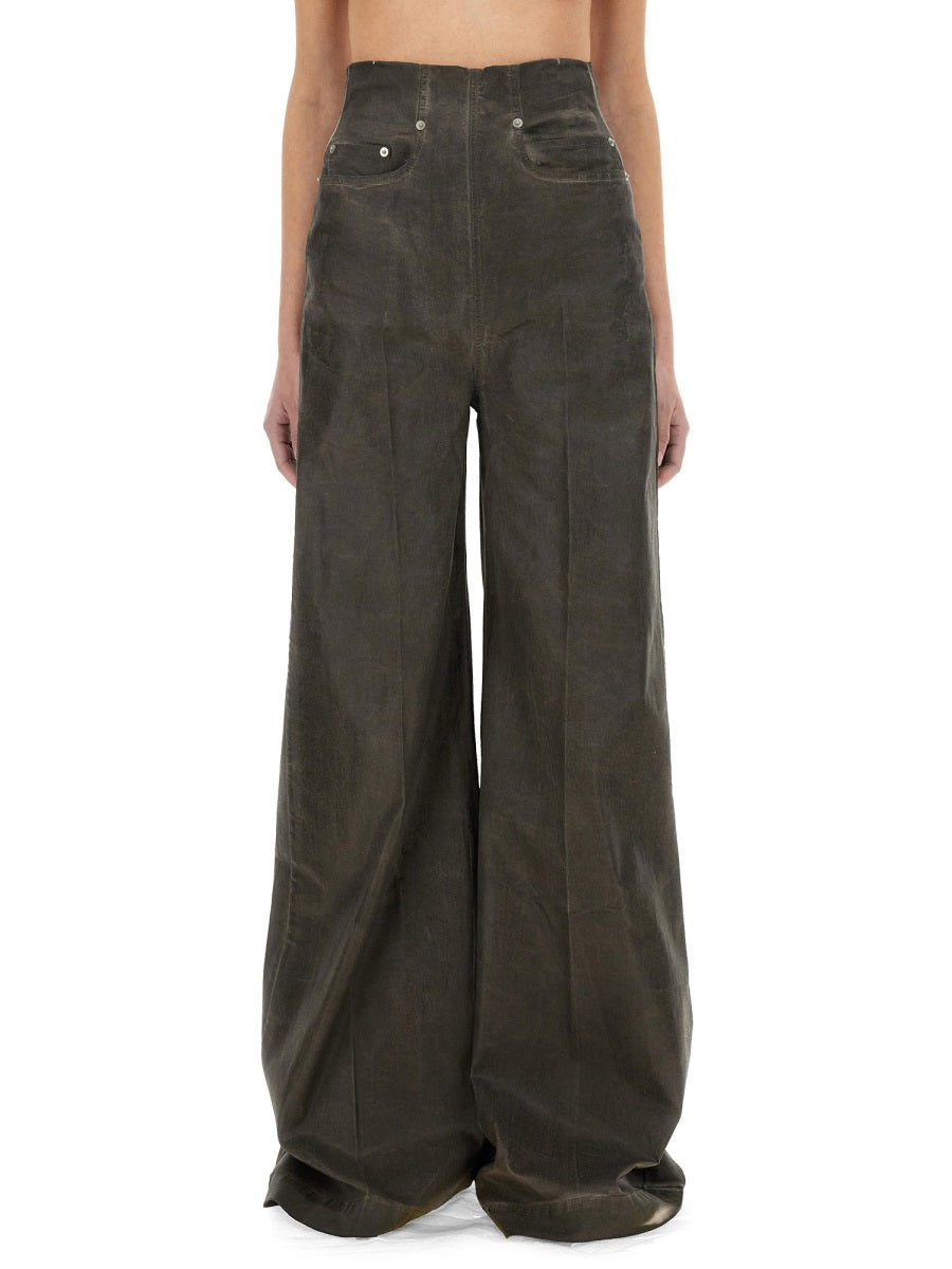 Rick Owens Drkshdw Women "Dirt Cooper" Denim Pants