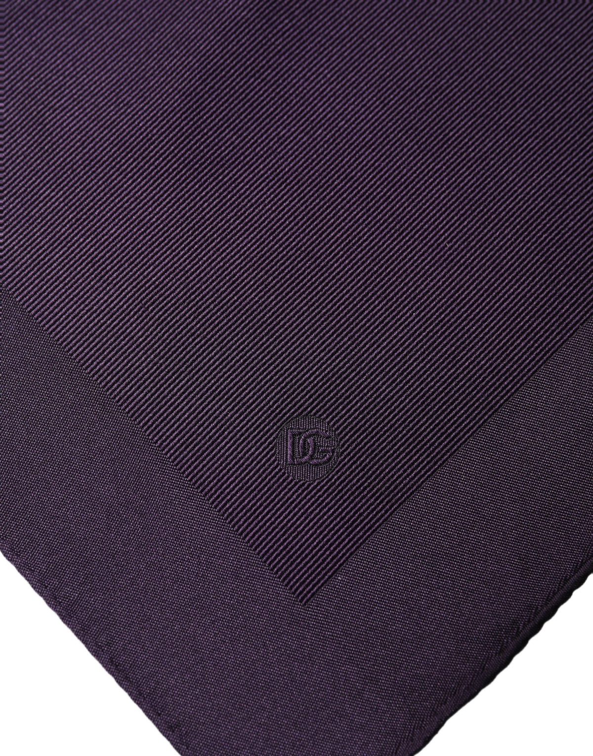 Dolce & Gabbana Dolce & Gabbana Men Purple Square Handerkerchief Pocket Men's Scarf