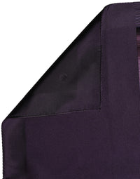 Dolce & Gabbana Dolce & Gabbana Men Purple Square Handerkerchief Pocket Men's Scarf