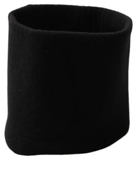 Dolce & Gabbana Dolce & Gabbana Men Black Cashmere Knitted Neck Warmer Men's Scarf