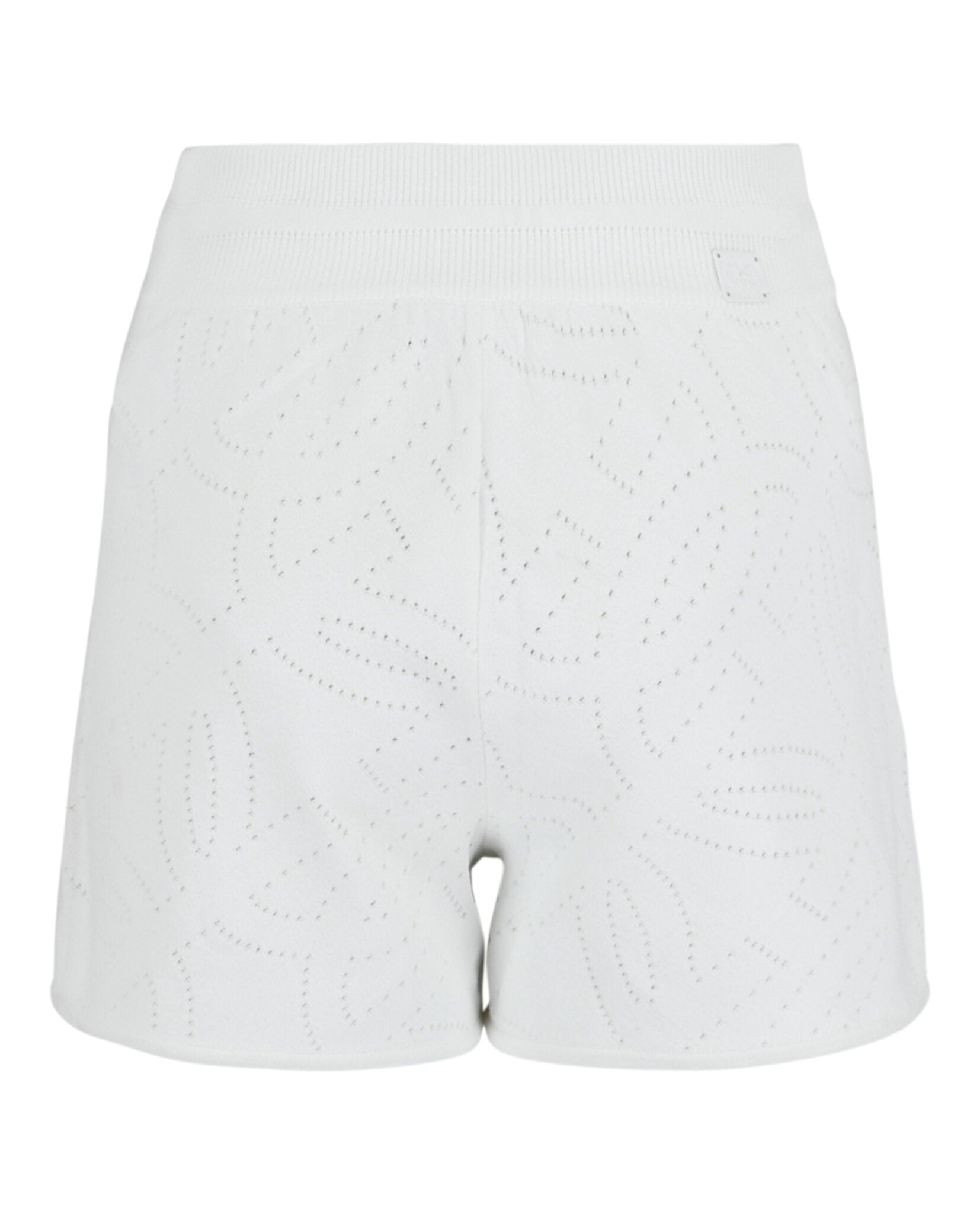 Ferragamo Womens Gancini Pattern Drawstring Shorts