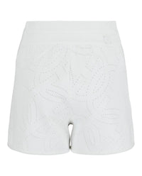 Ferragamo Womens Gancini Pattern Drawstring Shorts