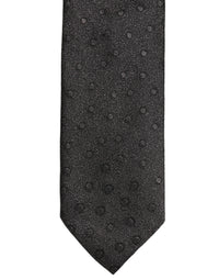 Dolce & Gabbana Dolce & Gabbana Men Black Polka Dot Silk Adjustable Men'sd NeckMen's Men's Tie