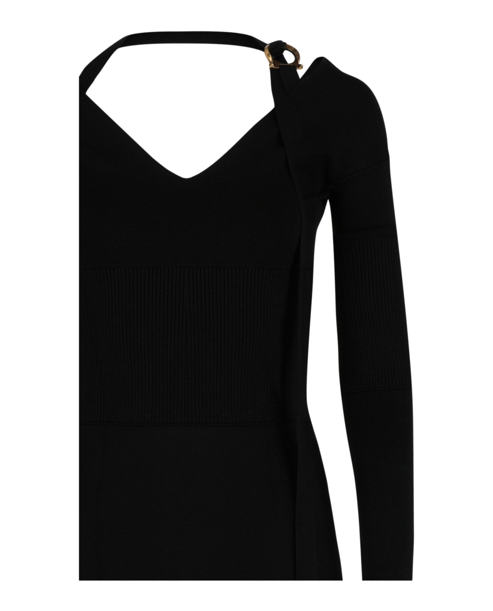 Ferragamo Womens Halter Strap Dress