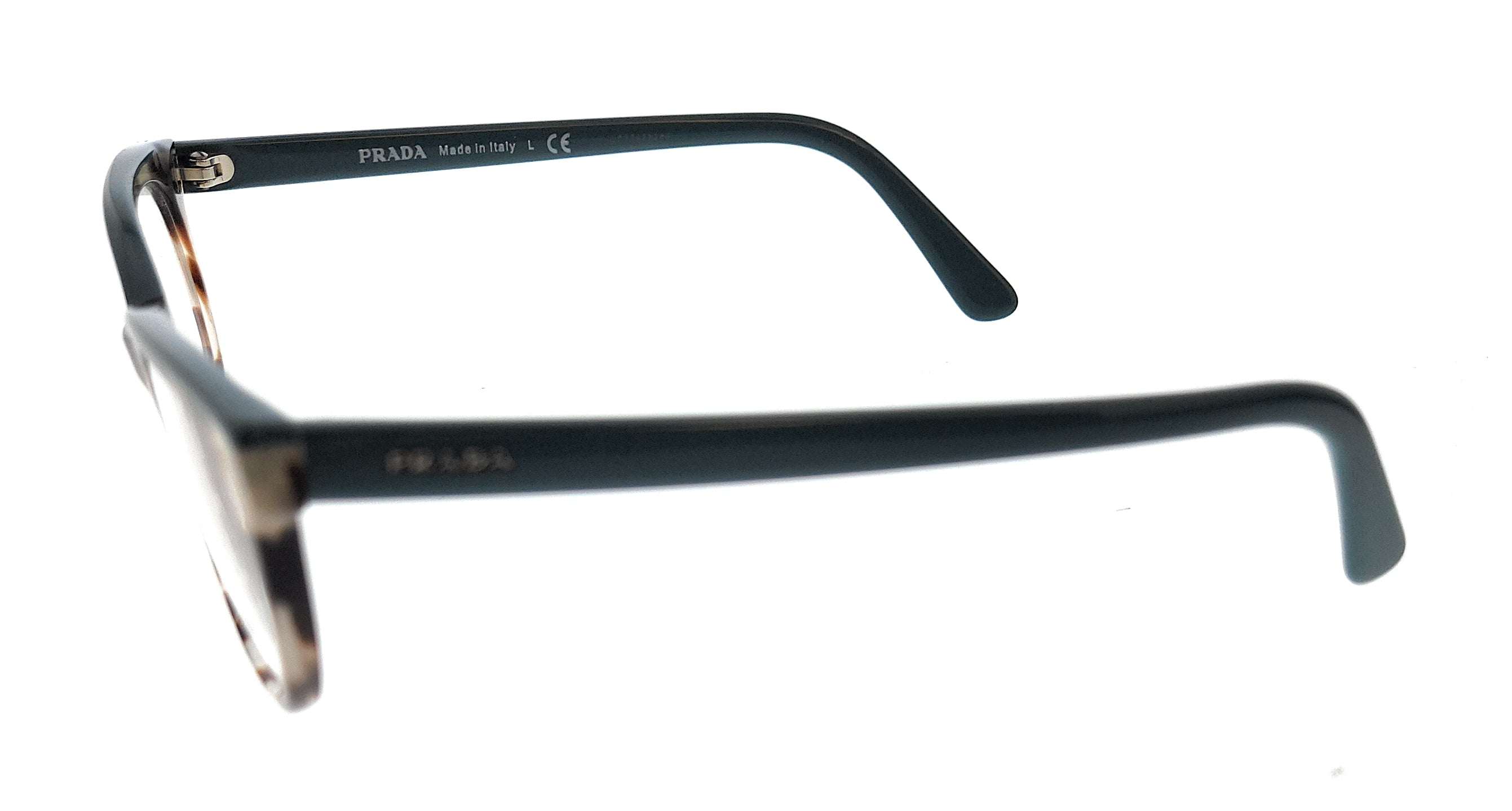 Prada Spotted Brown Opal Green Oval 0PR 13VV 4751O1 Eyeglasses