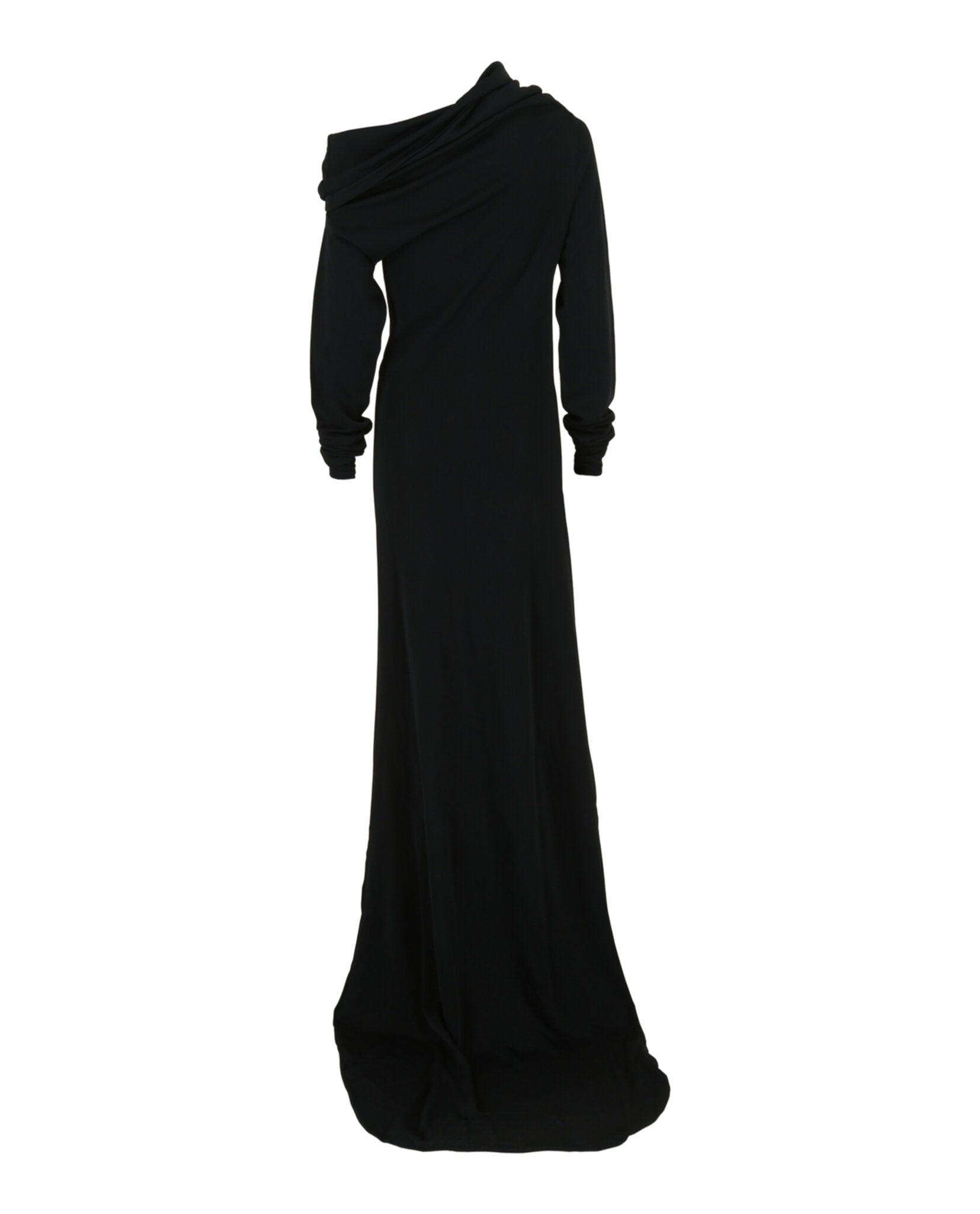 Ferragamo Womens Long Sleeve Off-The-Shoulder Gown