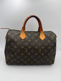 Louis Vuitton Louis Vuitton LOUIS VUITTON Speedy 30 Monogram  Handbag (Authentic Pre-Loved)