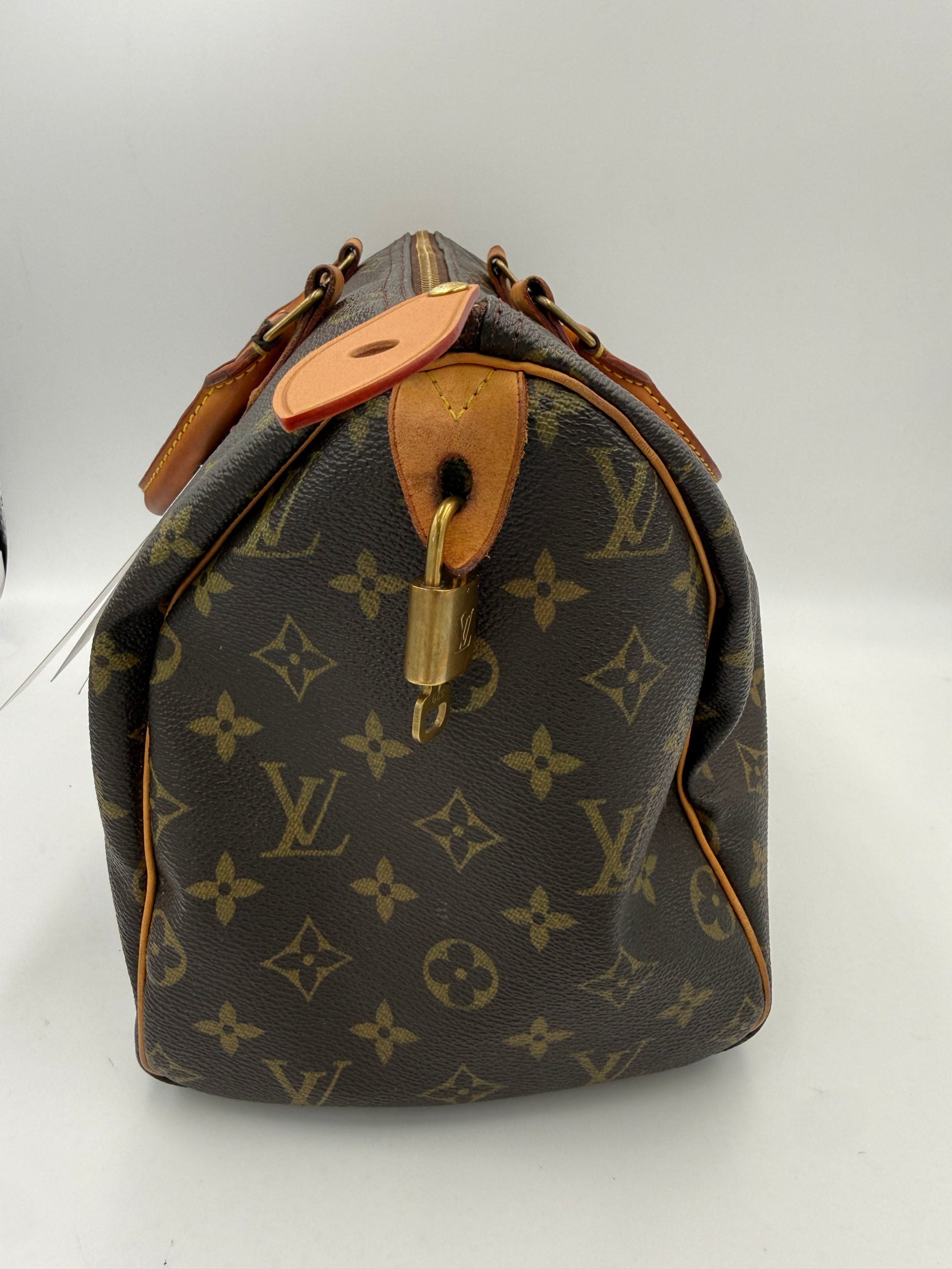Louis Vuitton Louis Vuitton LOUIS VUITTON Speedy 30 Monogram  Handbag (Authentic Pre-Loved)