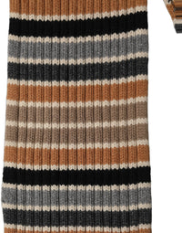 Dolce & Gabbana Dolce & Gabbana Multicolor Striped Knitted Viscose Shawl Women's Scarf