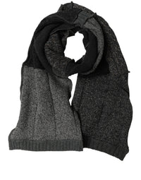 Dolce & Gabbana Dolce & Gabbana Multicolor Patchwork Wool Knit Shawl Women's Scarf