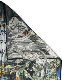 Dolce & Gabbana Dolce & Gabbana Multicolor Printed Silk Square Foulard Women's Scarf