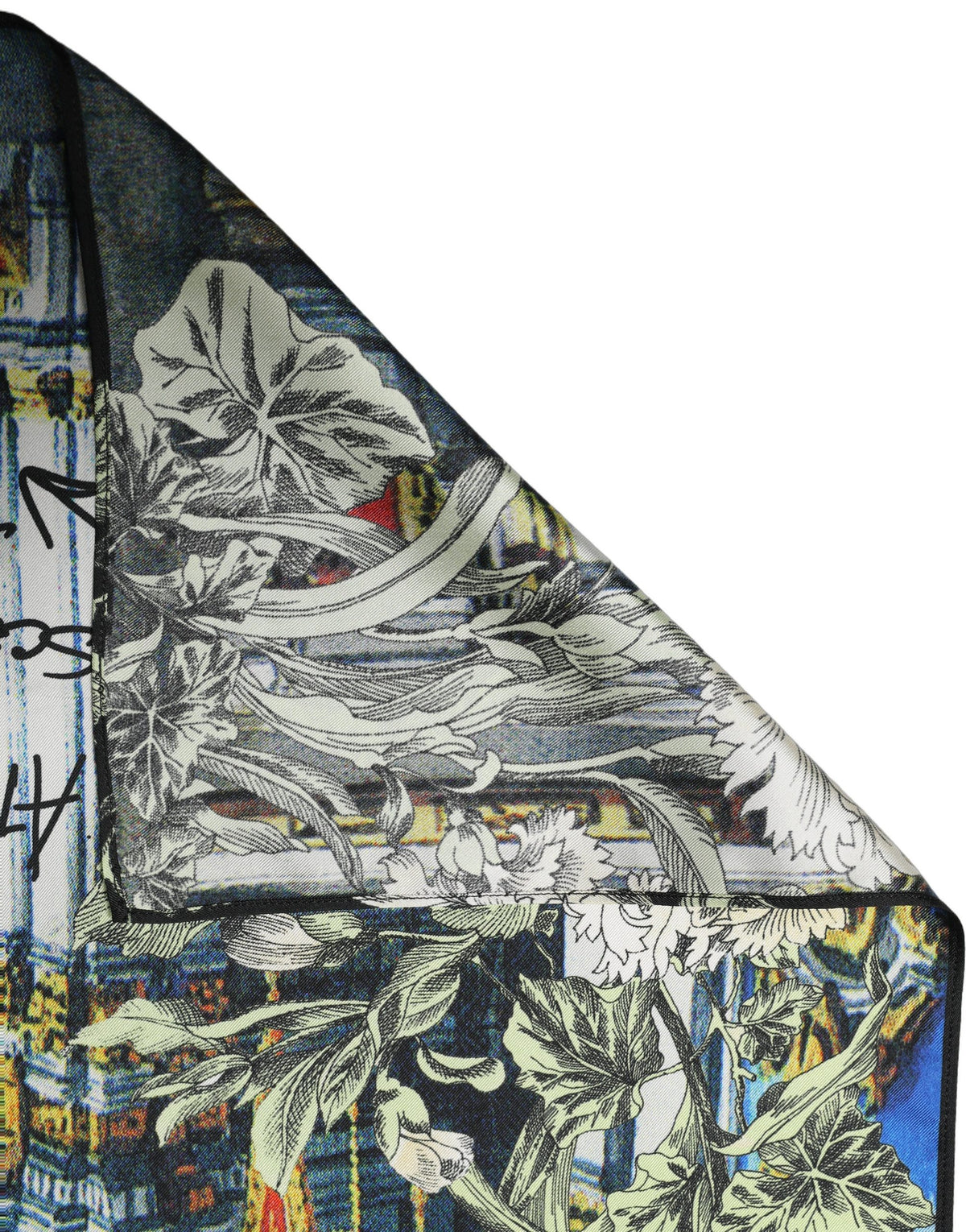 Dolce & Gabbana Dolce & Gabbana Multicolor Printed Silk Square Foulard Women's Scarf