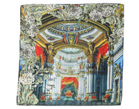 Dolce & Gabbana Dolce & Gabbana Multicolor Printed Silk Square Foulard Women's Scarf