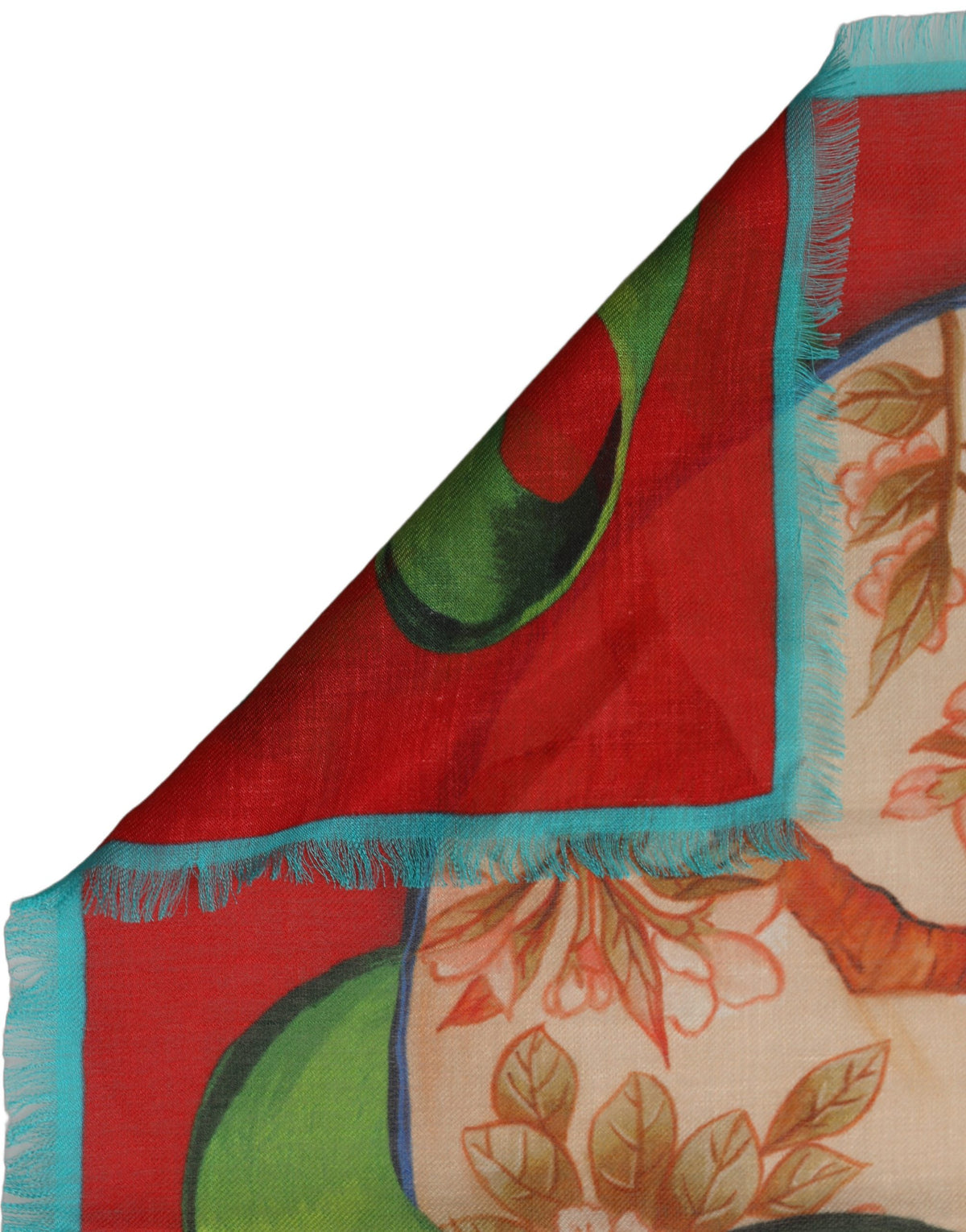 Dolce & Gabbana Dolce & Gabbana Multicolor Marco Polo Motifs Shawl Women's Scarf