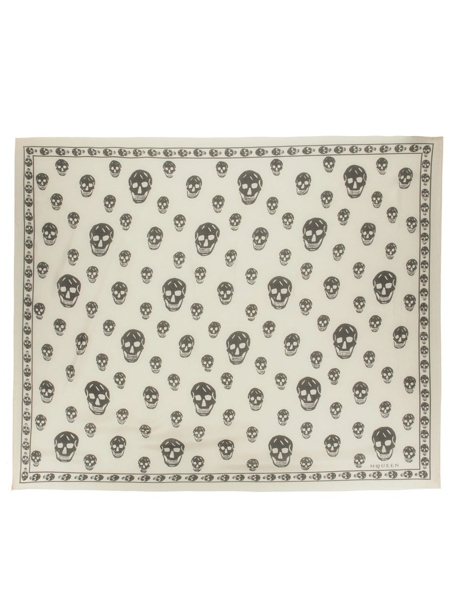 Alexander Mcqueen Men Foulard "Skull"