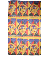 Dolce & Gabbana Dolce & Gabbana Multicolor Silk Printed Shawl Stole Women's Scarf
