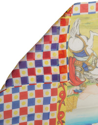 Dolce & Gabbana Dolce & Gabbana Multicolor Silk Carretto Foulard Women's Scarf