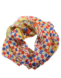 Dolce & Gabbana Dolce & Gabbana Multicolor Silk Carretto Foulard Women's Scarf